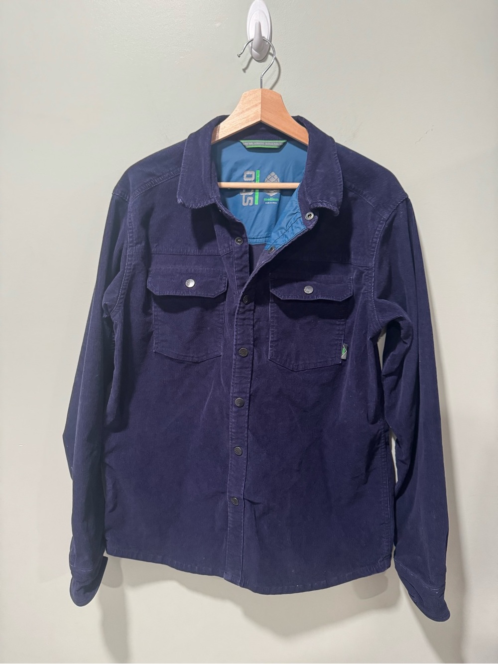 STIO SARATOGA CORD SHACKET - WOMEN'S M